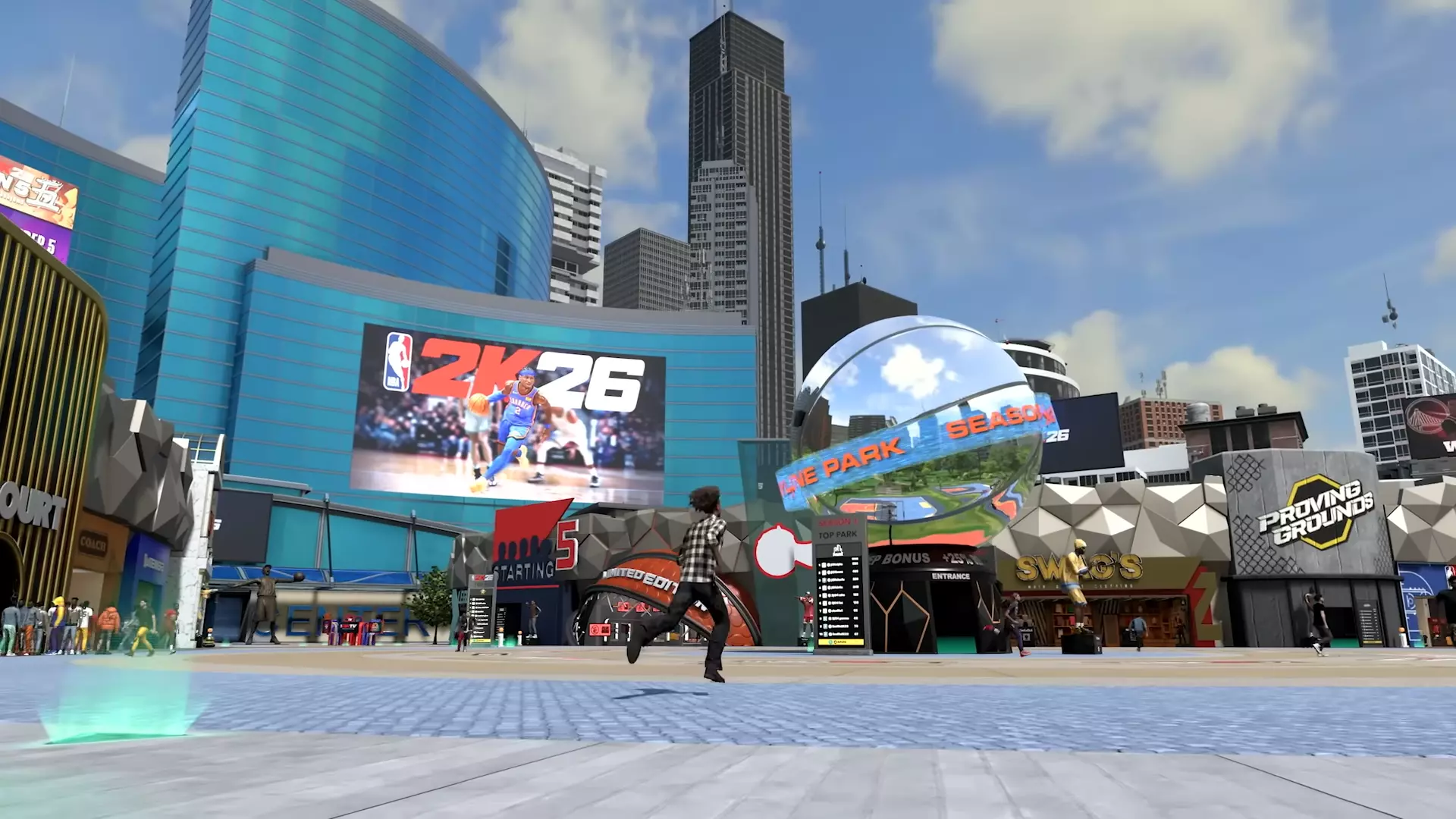 NBA 2k26 The City Map