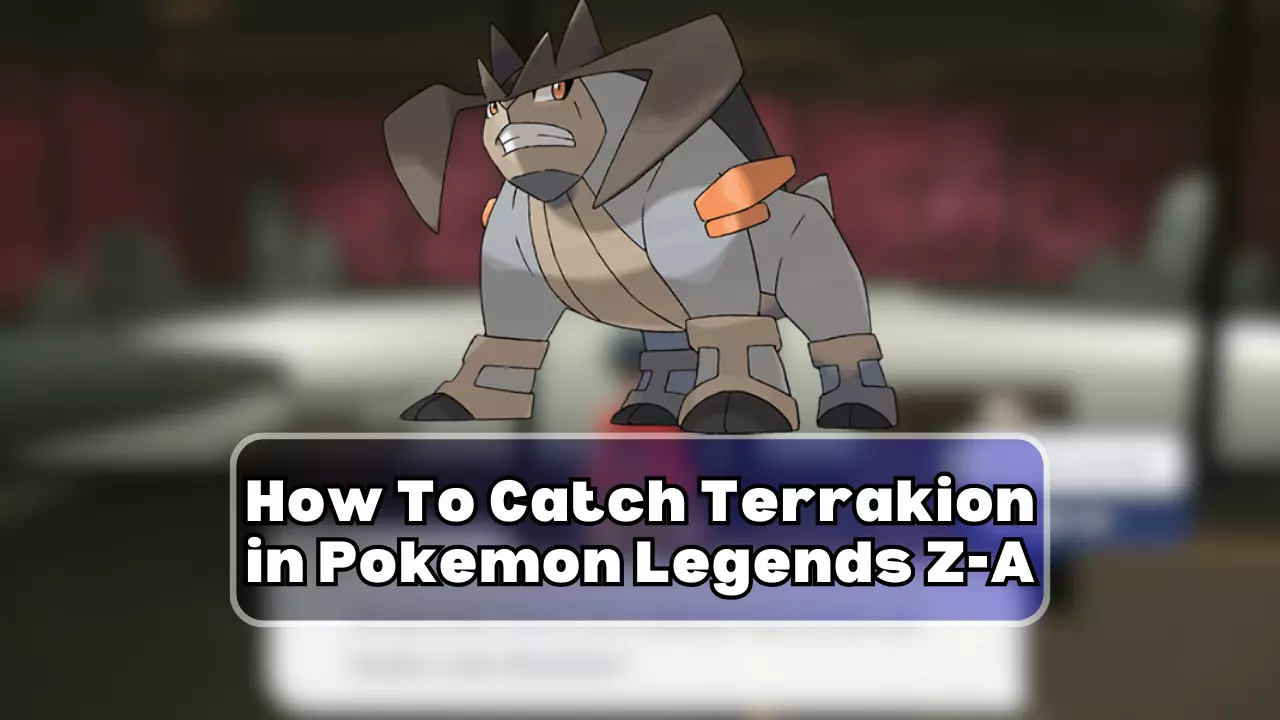 Terrakion in Pokemon Legends Z-A