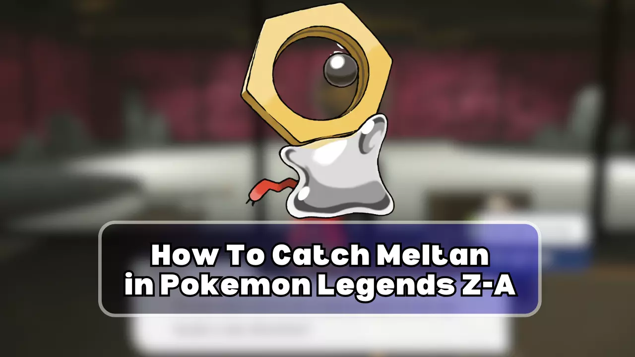 Meltan in Pokemon Legends Z-A